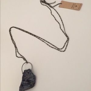 ❤️❤️Brand new necklace with actual stone